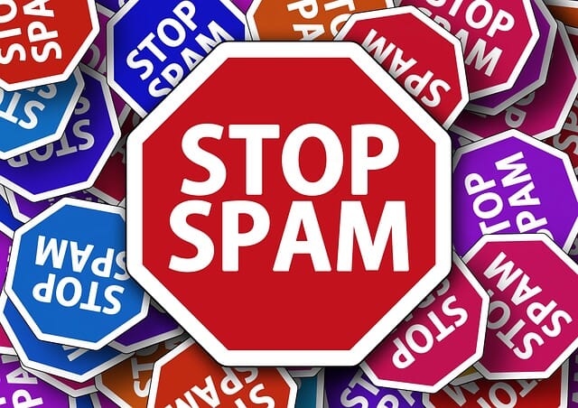 stop spam on digital marketing
